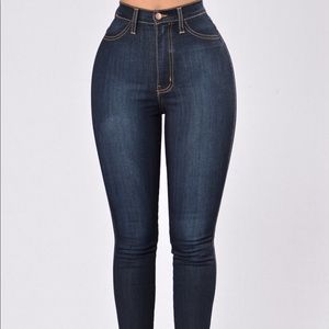 Classic high waist skinny jeans